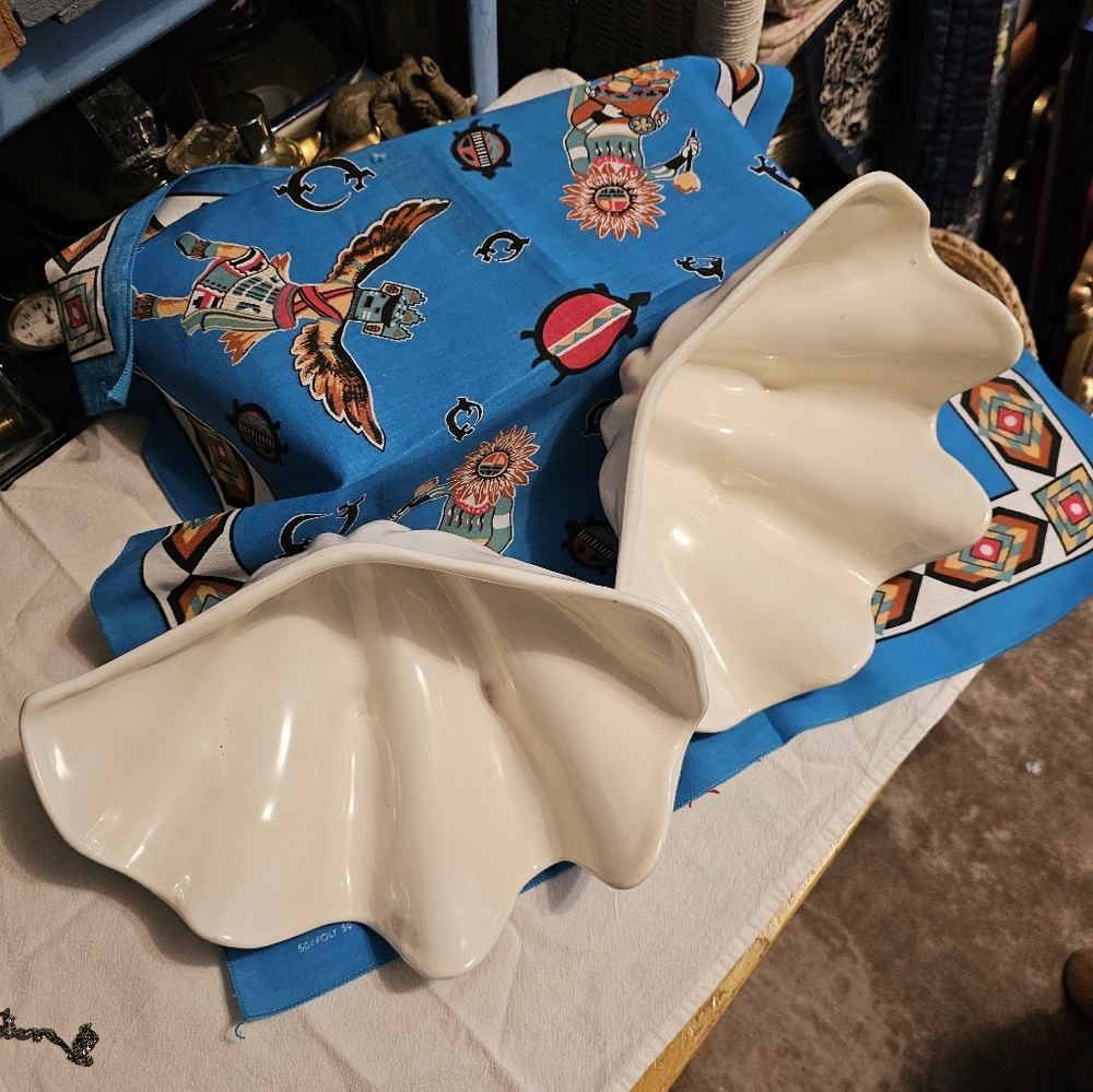 Vintage Seashell Decor